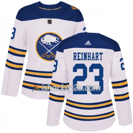 Dame NHL Buffalo Sabres Trøje Sam Reinhart 23 2018 Winter Classic Adidas Hvid Authentic